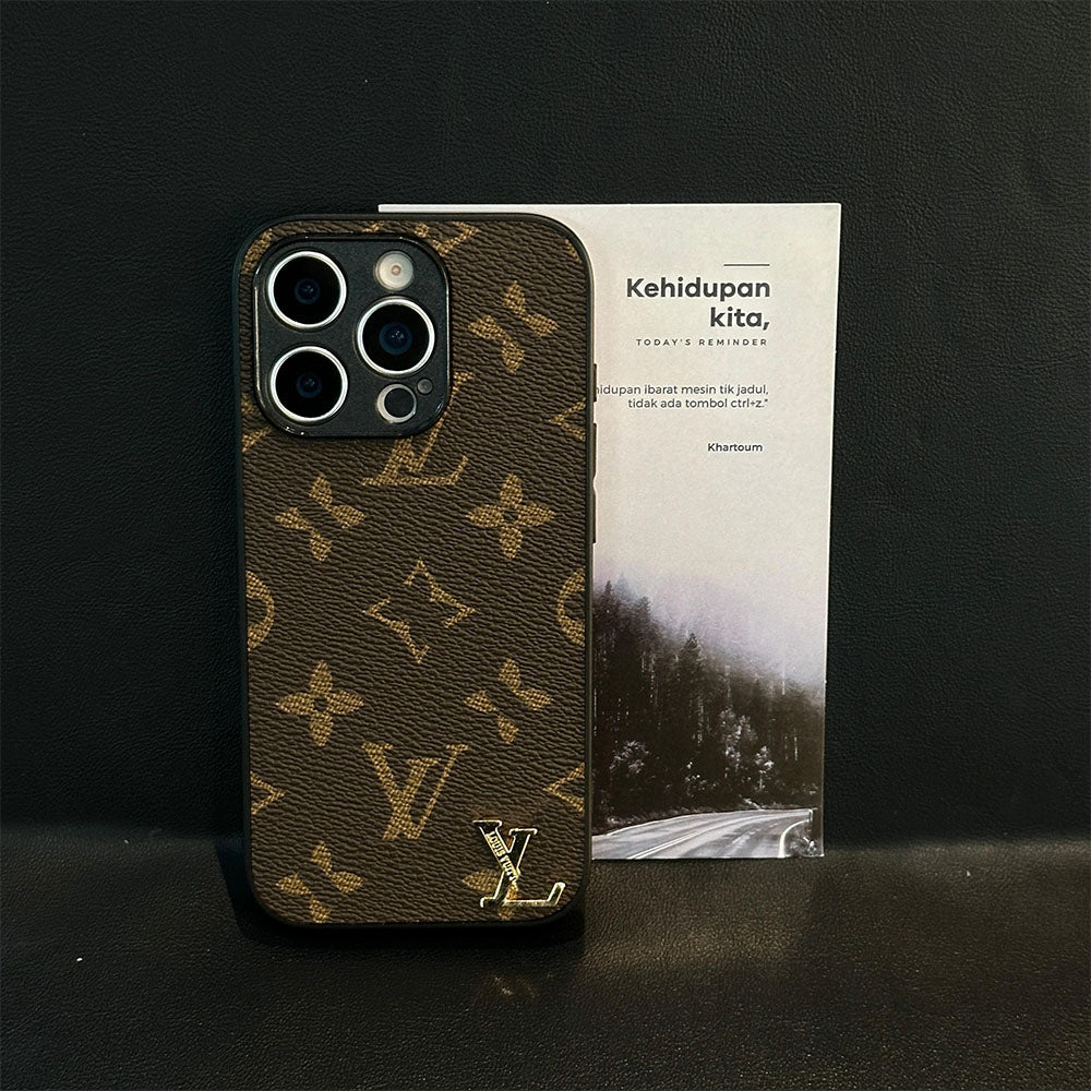 Classic Luxury Leather iPhone Case