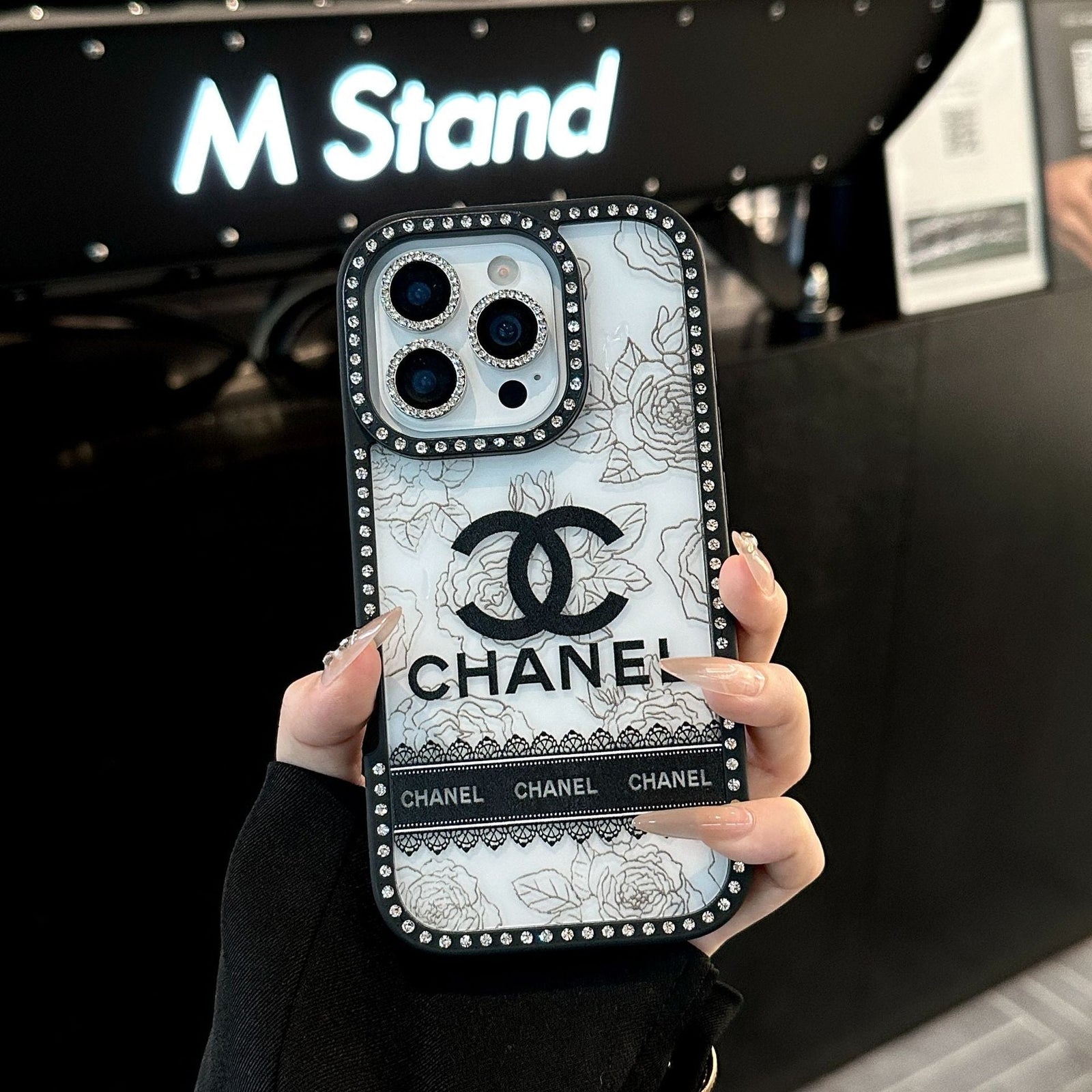 Diamond-embellished Luxury iPhone Case