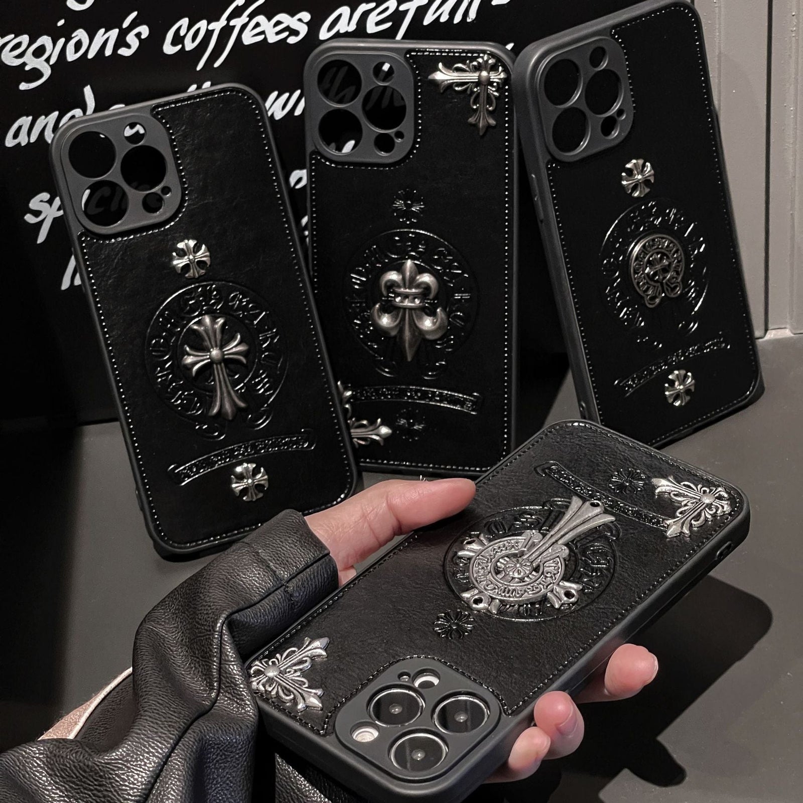 Fashion Chrome Hearts iPhone Case
