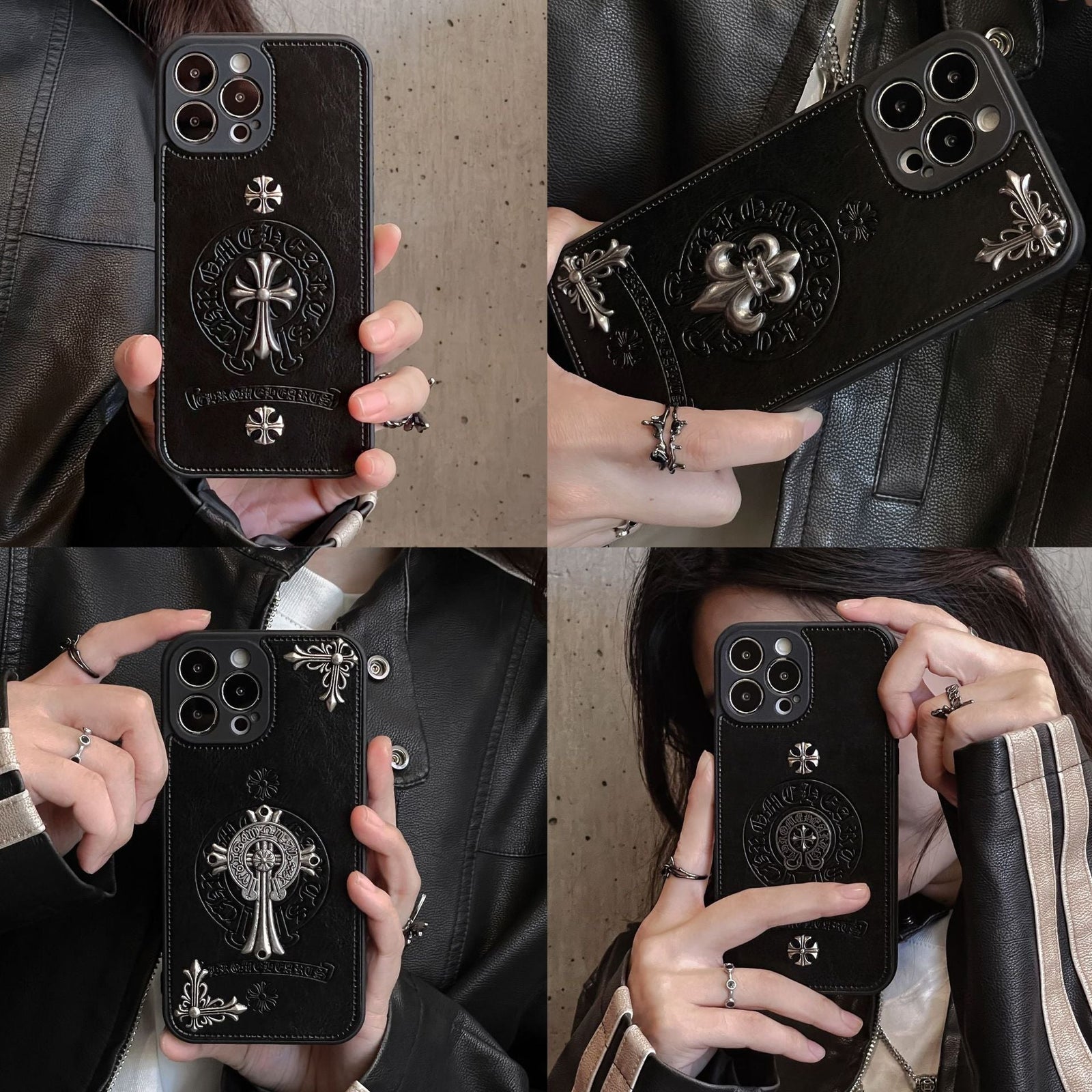 Fashion Chrome Hearts iPhone Case