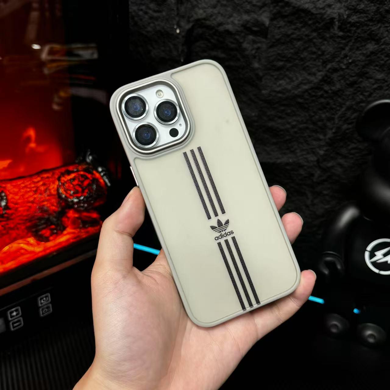 Simple Stripe Frosted iPhone Case