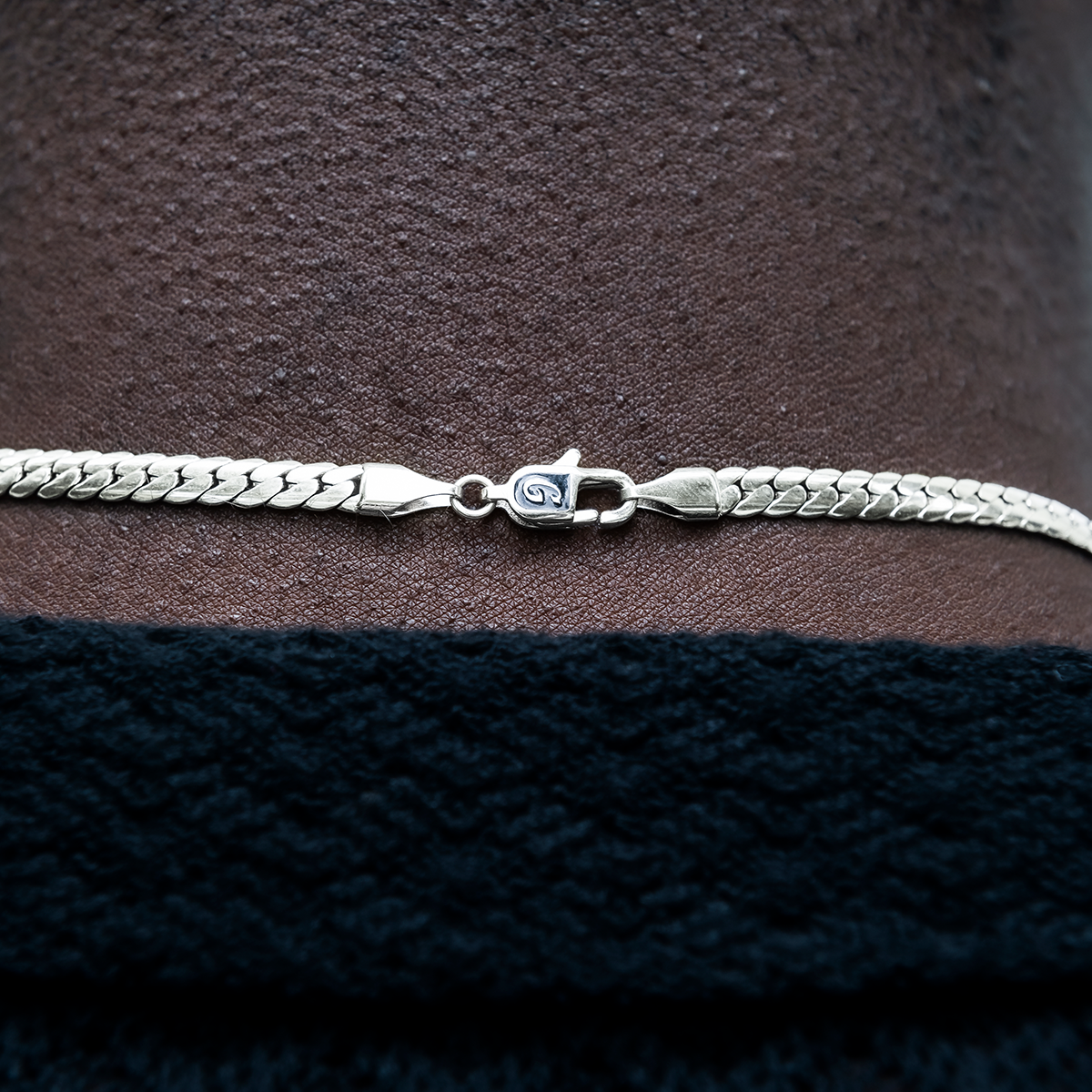 South Beach Cuban™ Chain in White Gold- 5mm