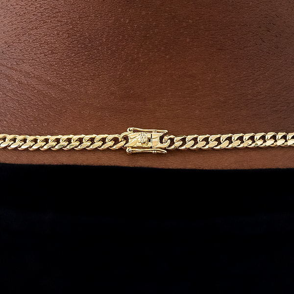 Miami Cuban Chain in Yellow Gold - 5mm