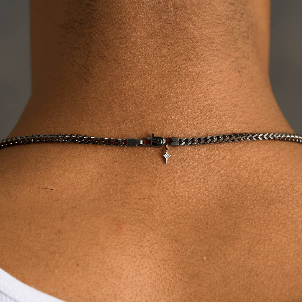 Franco Chain in Black - 3mm