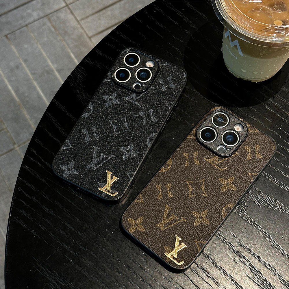 Classic Luxury Leather iPhone Case