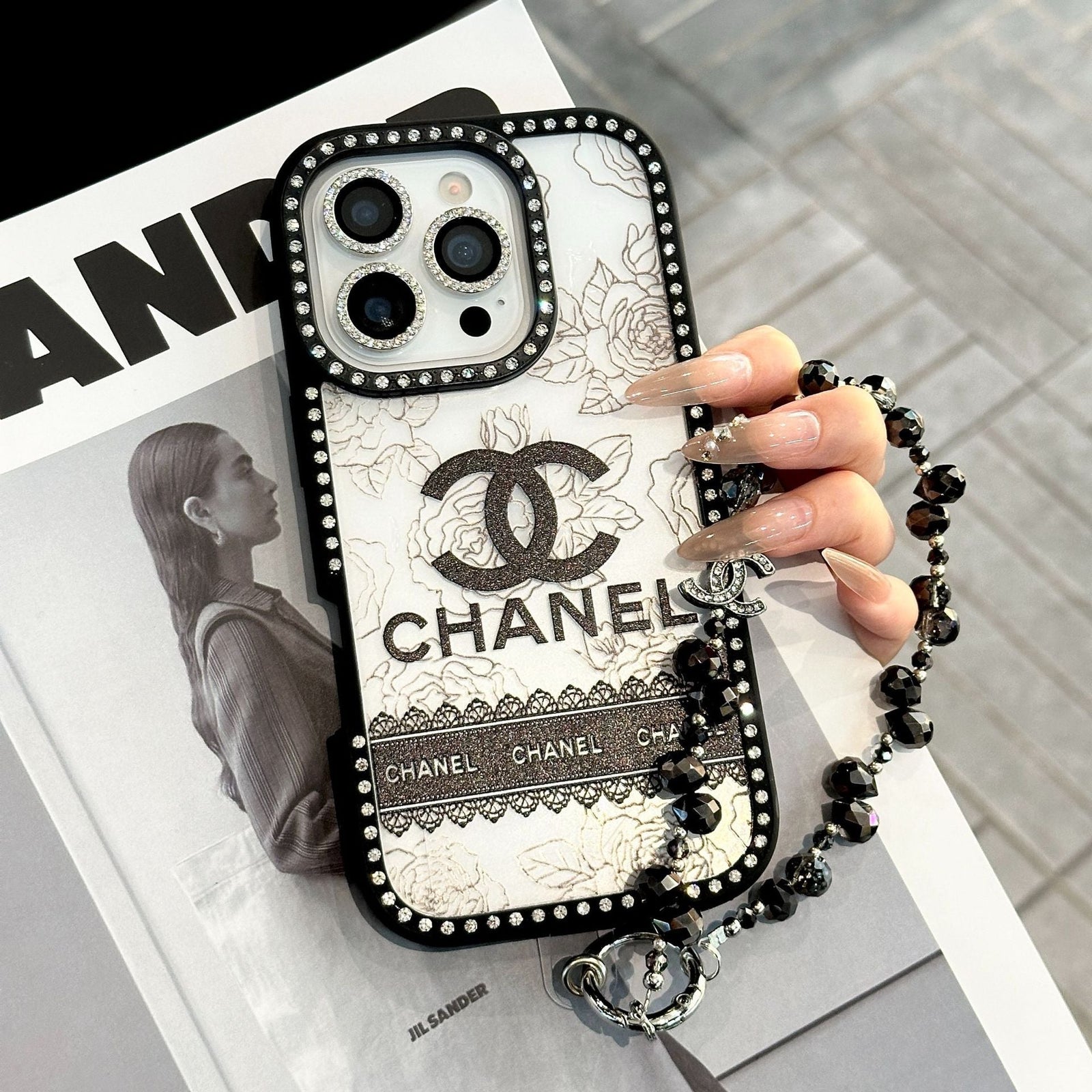Diamond-embellished Luxury iPhone Case