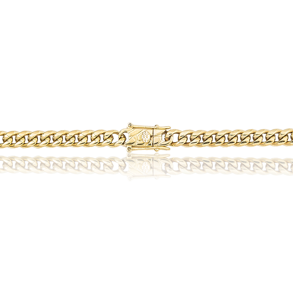 Miami Cuban Chain in Yellow Gold - 5mm