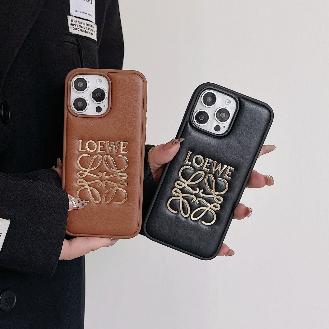 Loe Premium Leather iPhone Case