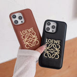 Loe Premium Leather iPhone Case