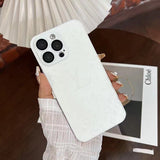 Luxurious Frosted Glass iPhone Case