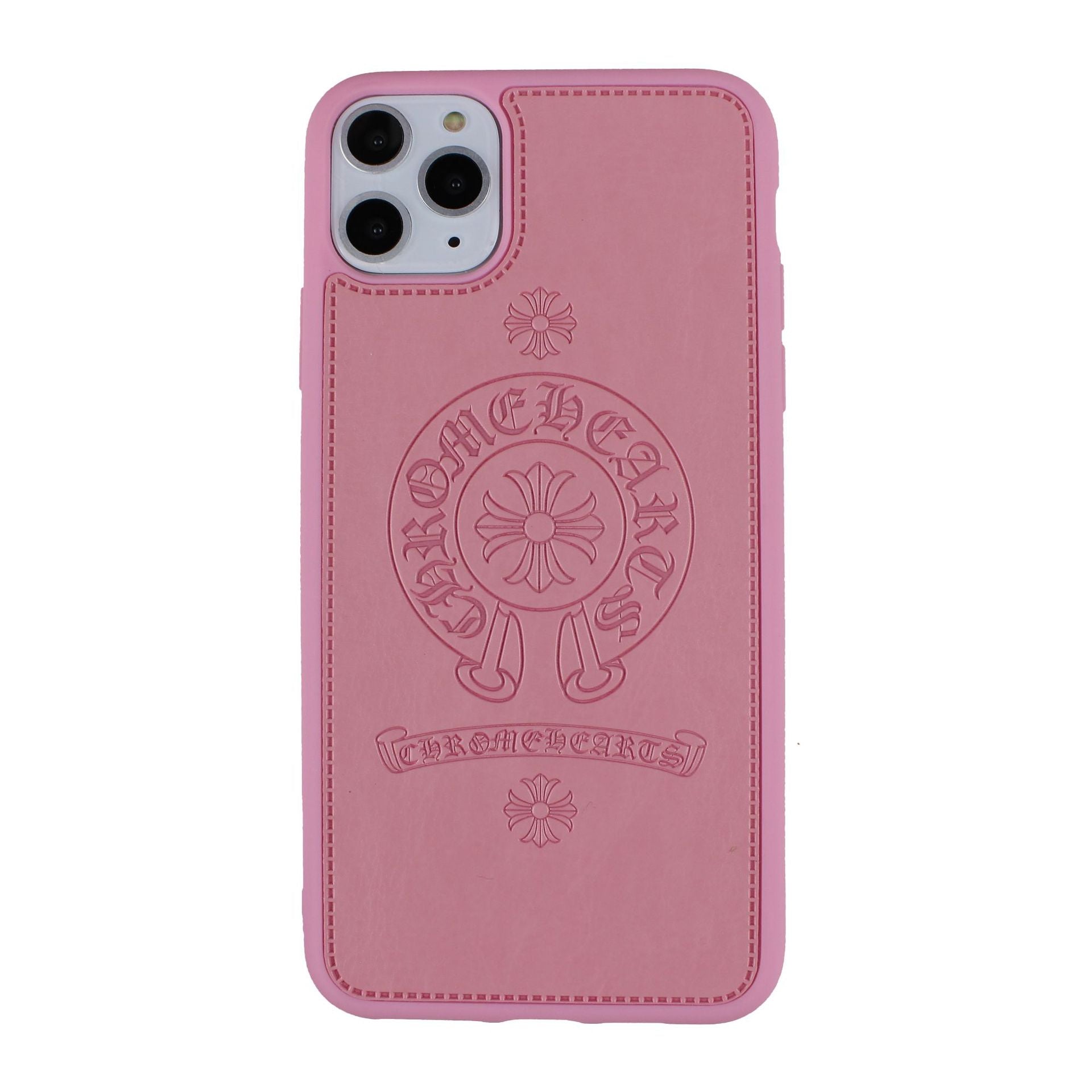 New Chrome Hearts Leather iPhone Case