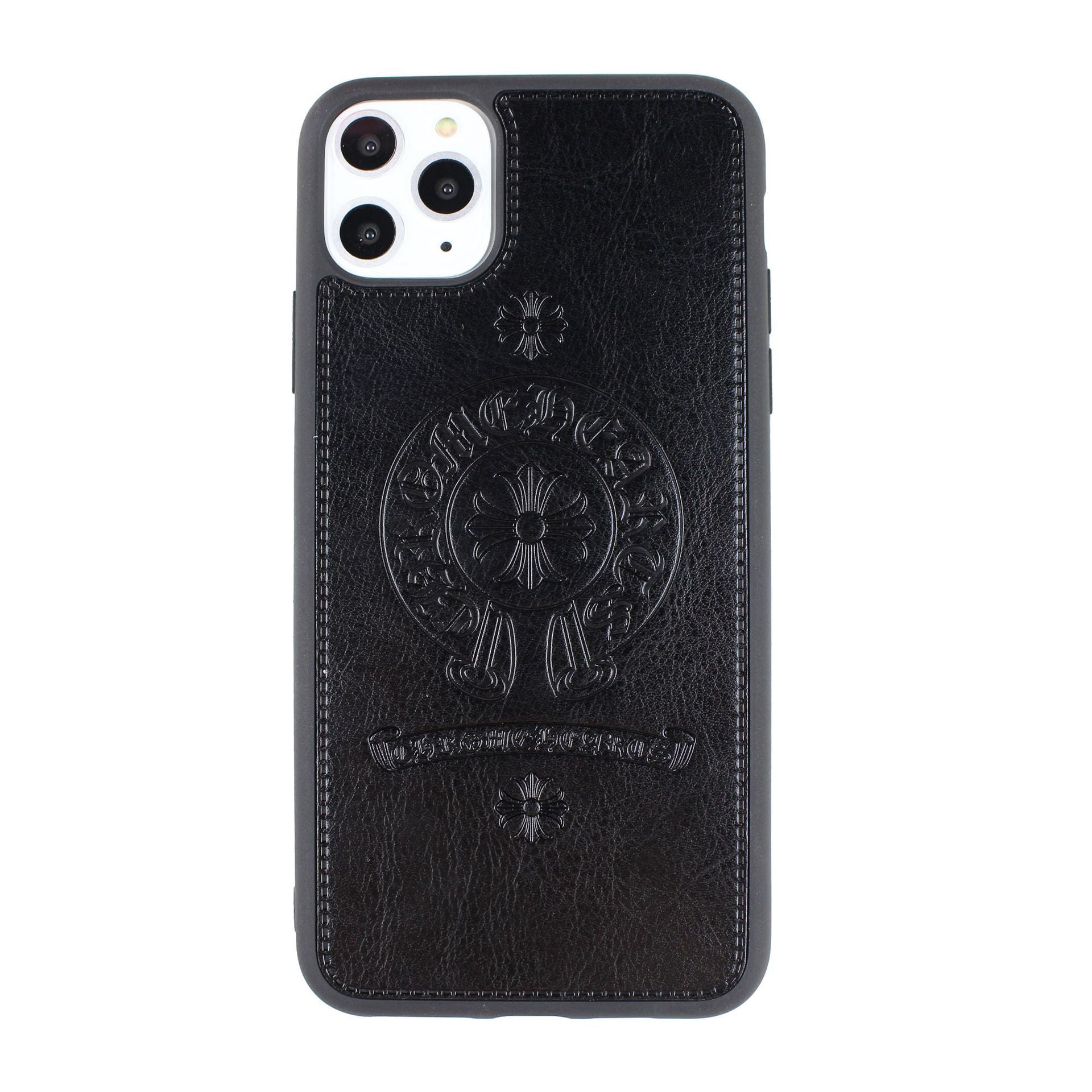 New Chrome Hearts Leather iPhone Case