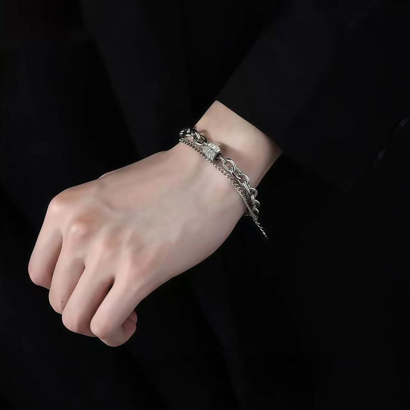 Double-Layer Hourglass Bracelet