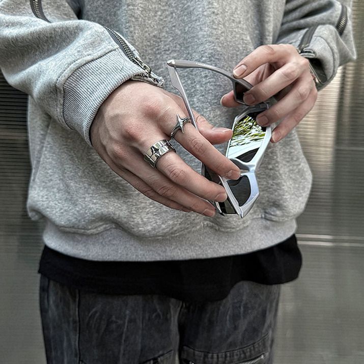 Starlight Wide Adjustable Ring