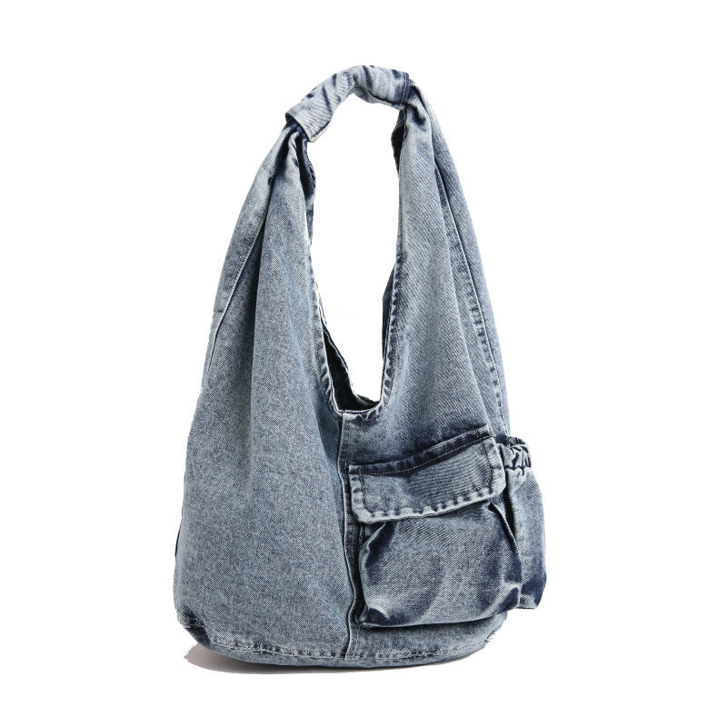 Retro Shoulder Bag - High-End Texture Simple Lazy Wind Commuter Bag