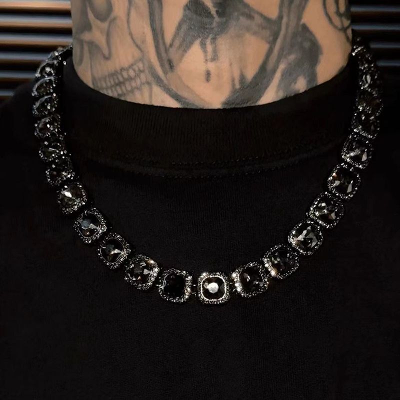 Black Crystal Jewelry Collection