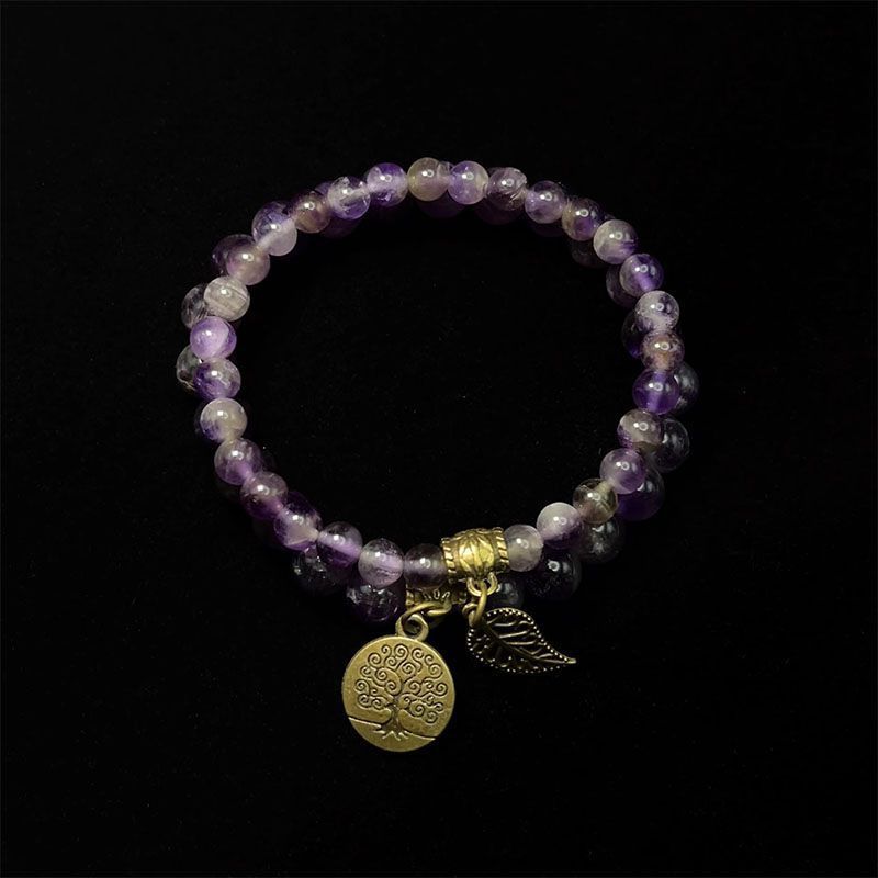 Vintage Tree of Life Leaf Bracelet