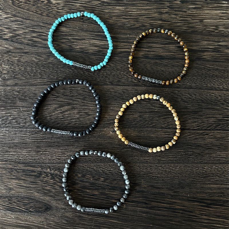 Vintage Agarwood Beaded Bracelet Collection