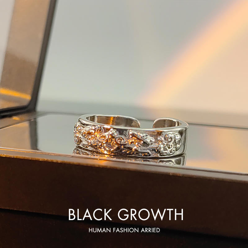 Vintage Symbol Adjustable Ring Collection
