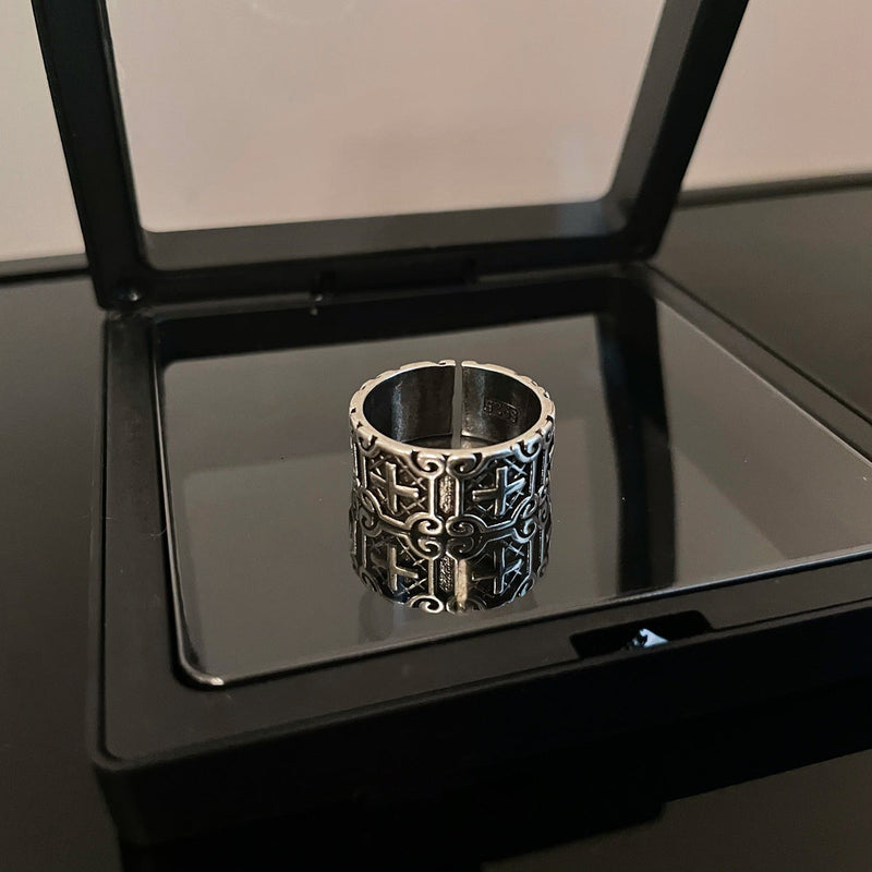 Vintage Symbol Adjustable Ring Collection
