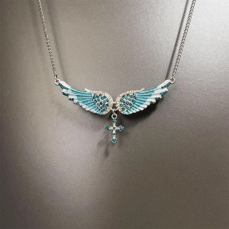 Vintage Wings of the Angels Necklace