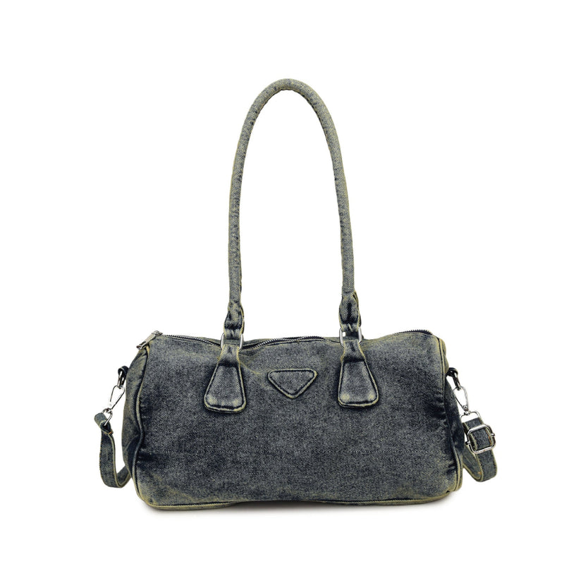 Versatile Women's Large-Capacity Denim Shoulder Bag