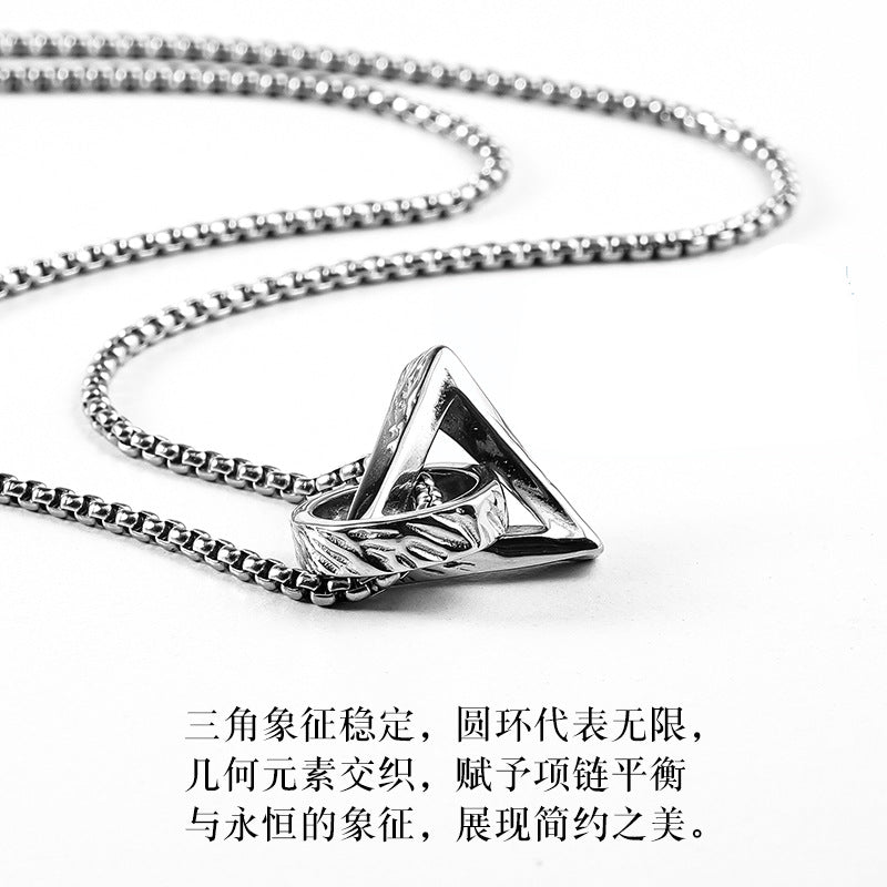 Geometric Streetwear Pendant Necklace