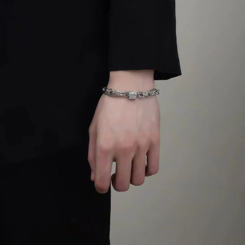 Double-Layer Hourglass Bracelet
