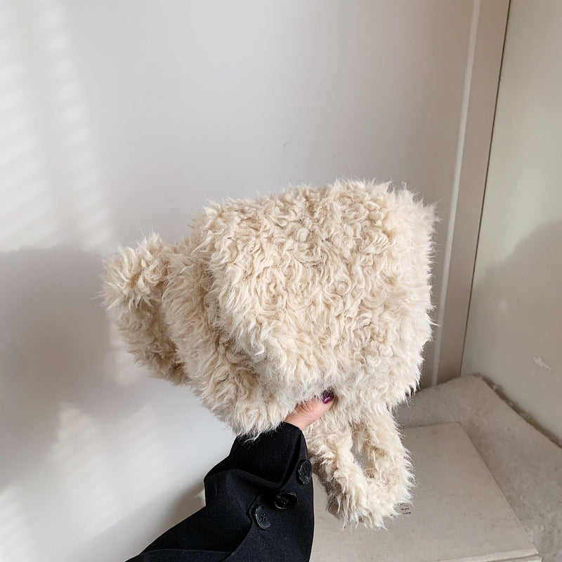 Cute Mini Plush Satchel Shoulder Bag