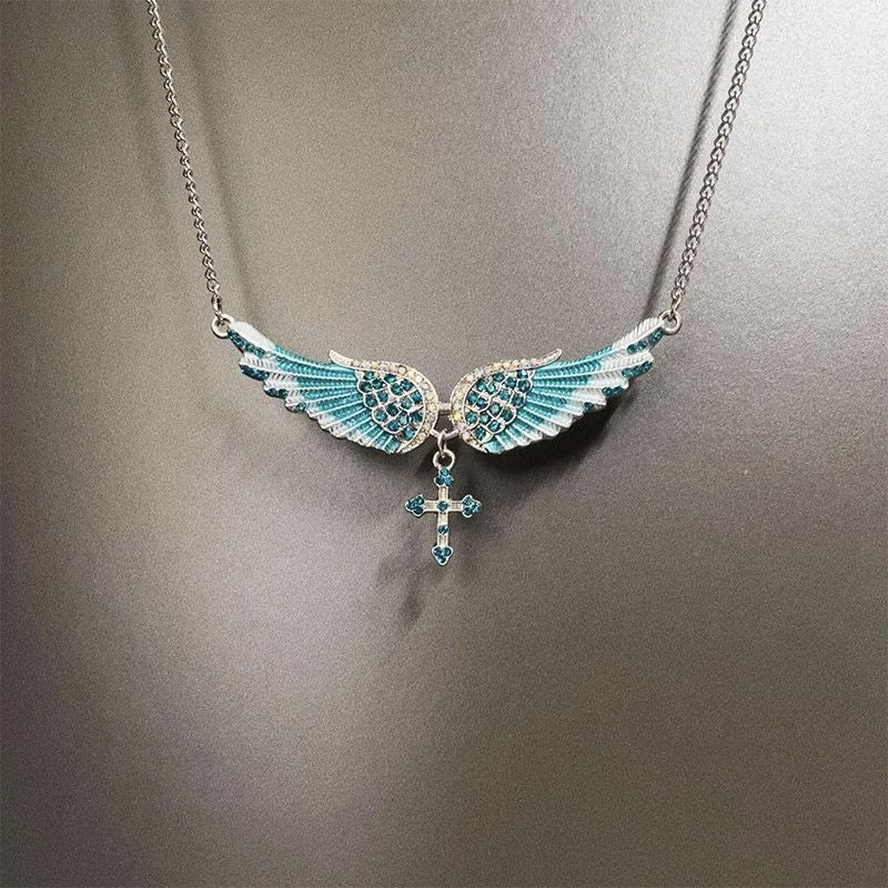Vintage Wings of the Angels Necklace