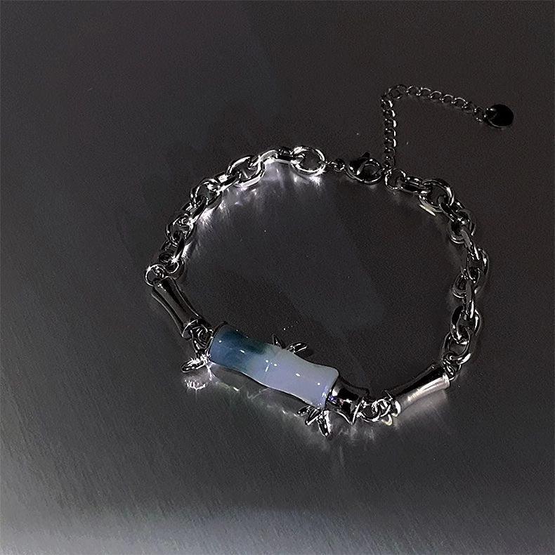 Cat-Eye Reflective Beaded Bracelet Collection