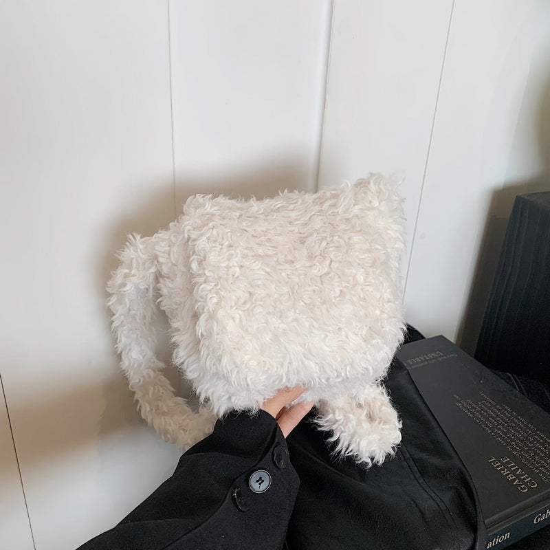 Cute Mini Plush Satchel Shoulder Bag