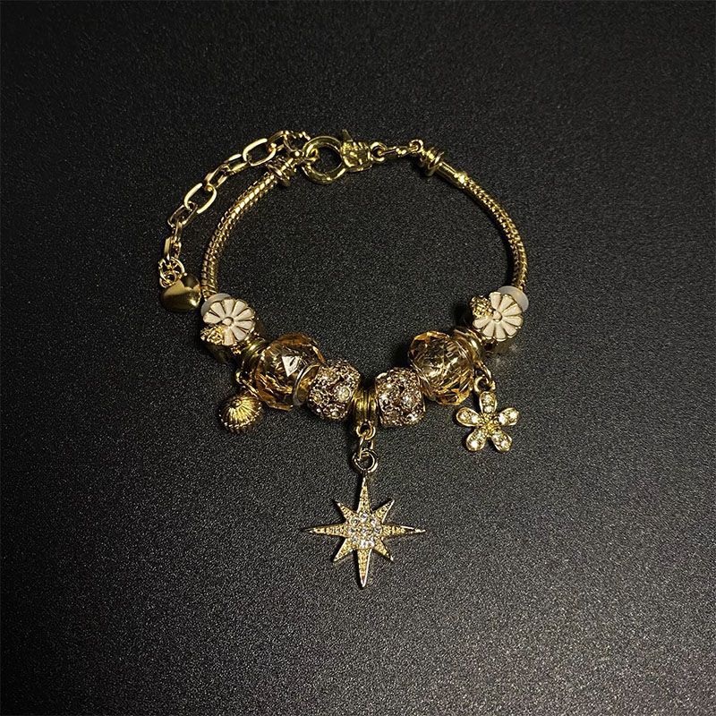 Vintage Audrey Eight-Point Star Bracelet