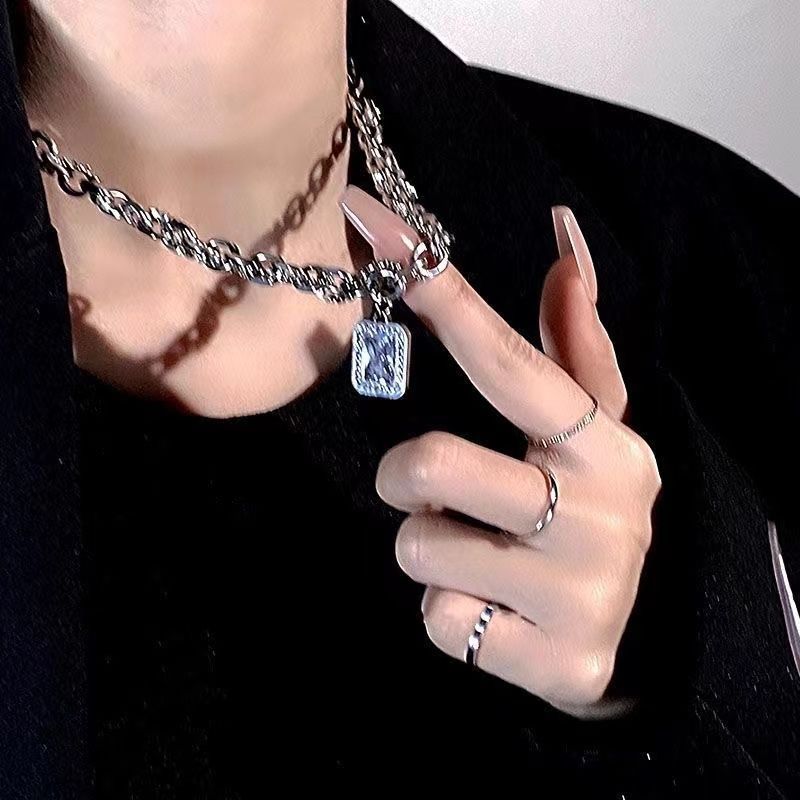 Crystal Pendant Necklace Collection
