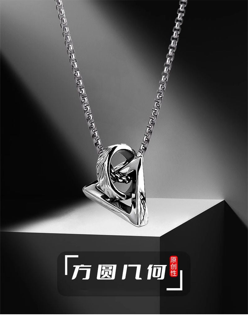 Geometric Streetwear Pendant Necklace