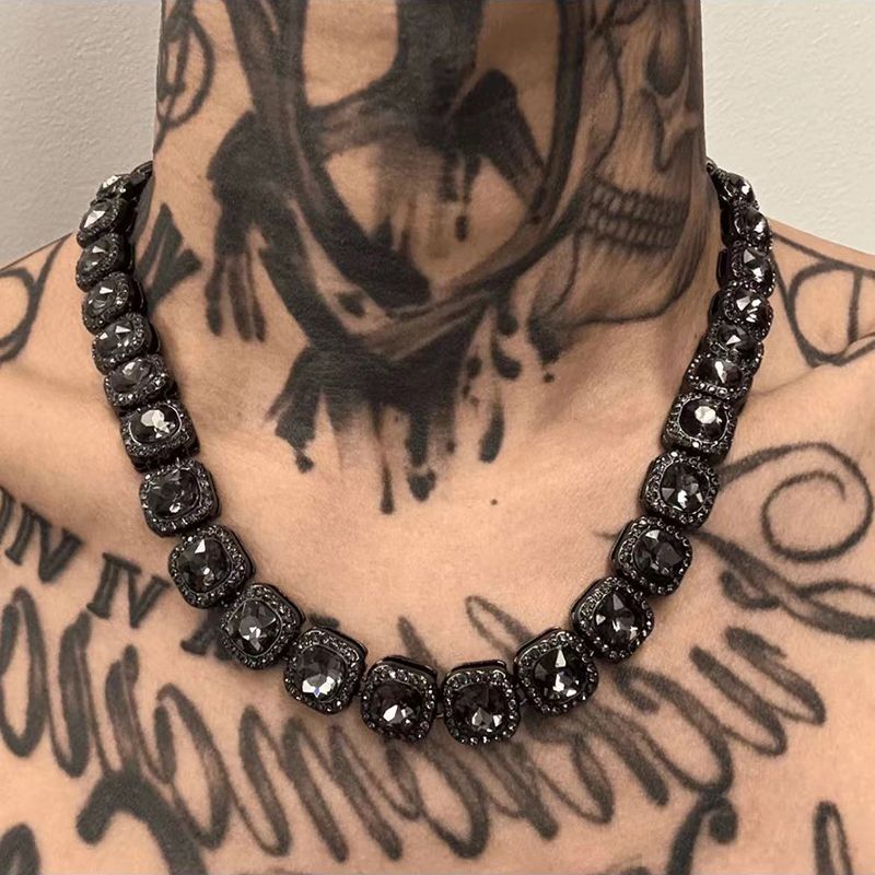 Black Crystal Jewelry Collection