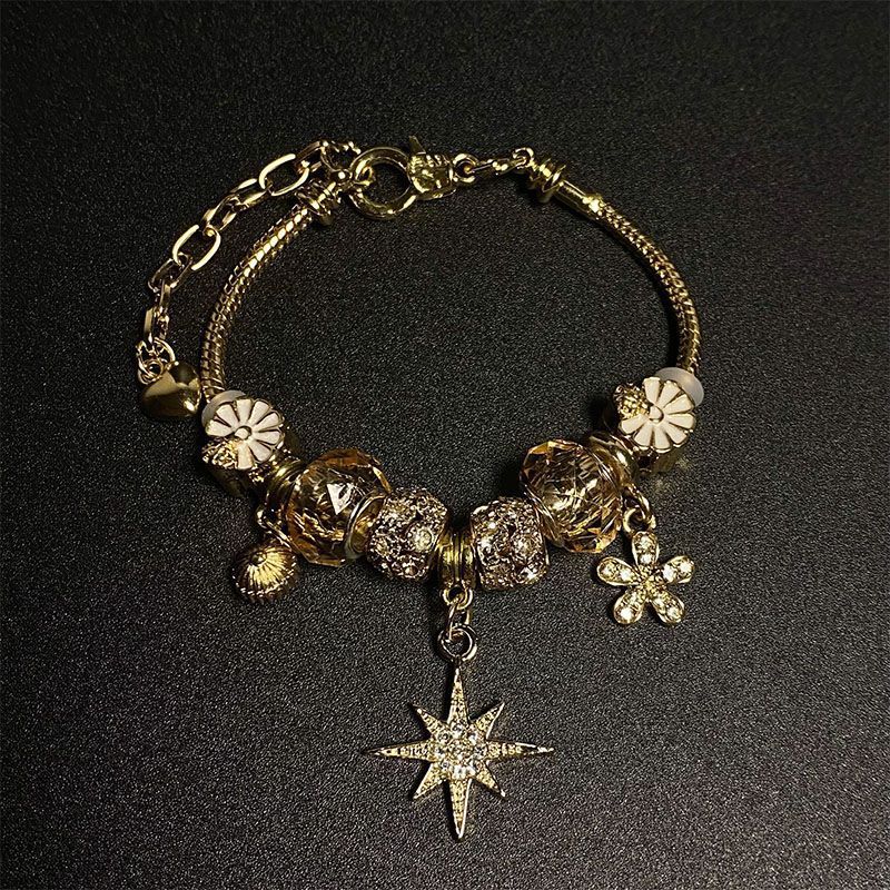 Vintage Audrey Eight-Point Star Bracelet