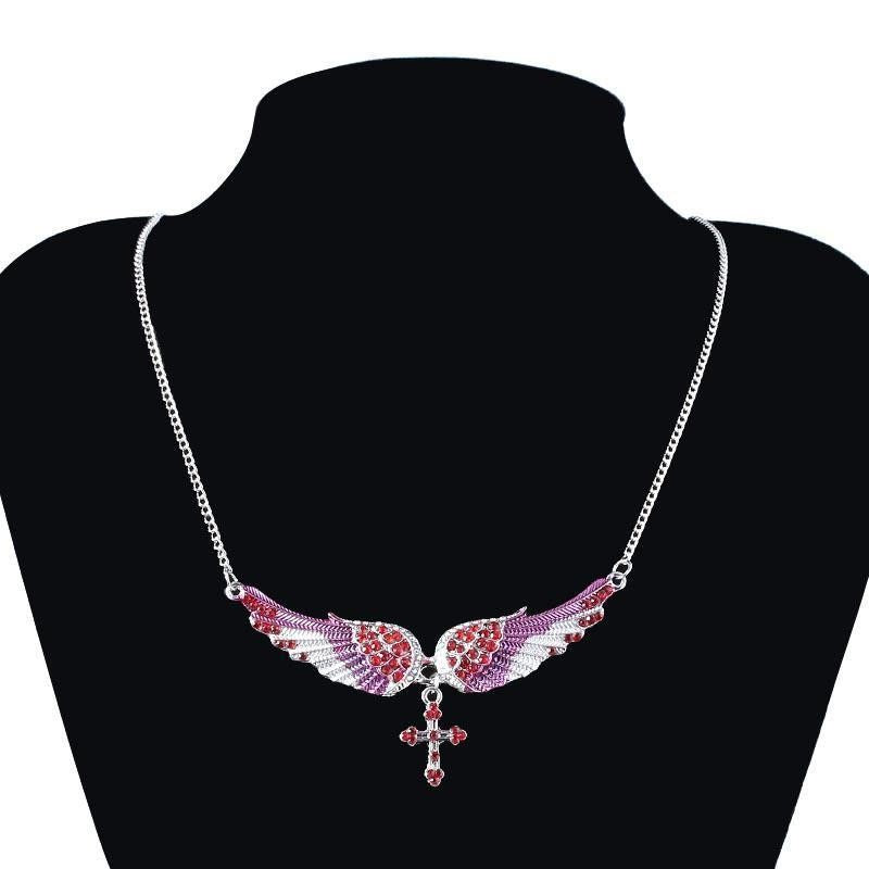 Vintage Wings of the Angels Necklace