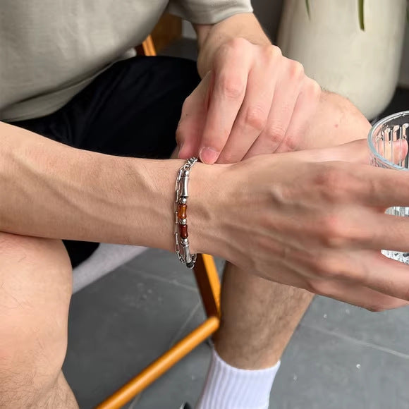East-Meets-Street Statement Bracelet
