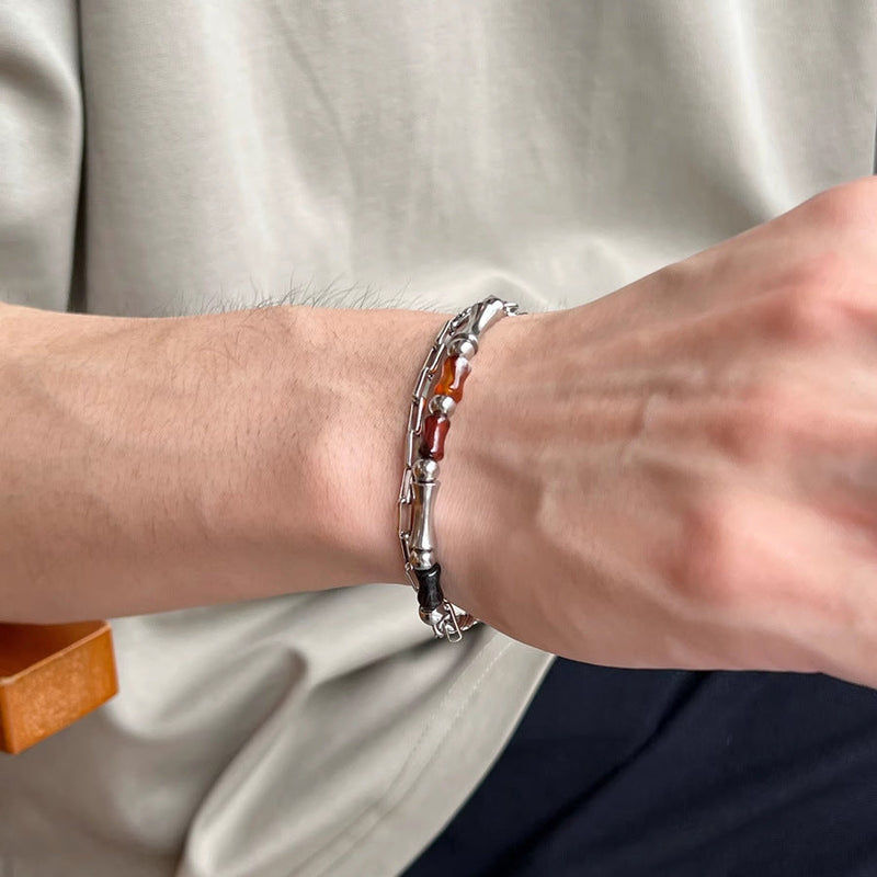 East-Meets-Street Statement Bracelet