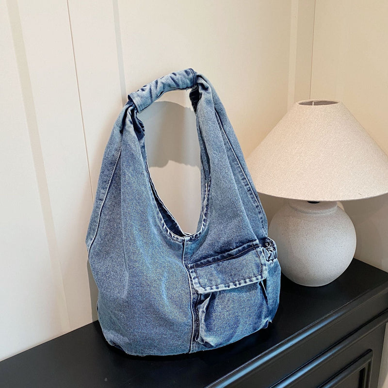 Retro Shoulder Bag - High-End Texture Simple Lazy Wind Commuter Bag
