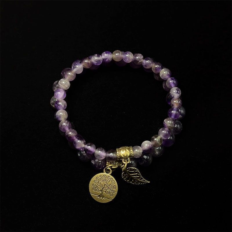 Vintage Tree of Life Leaf Bracelet