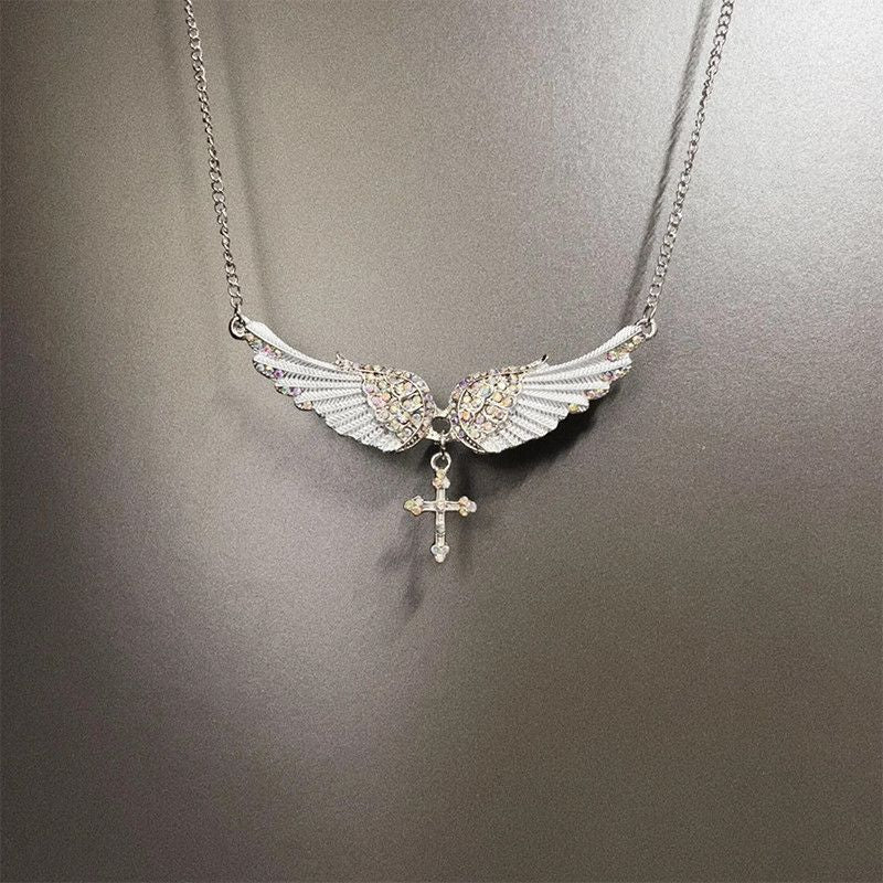 Vintage Wings of the Angels Necklace