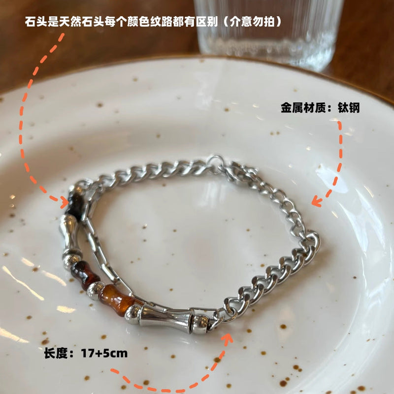 East-Meets-Street Statement Bracelet
