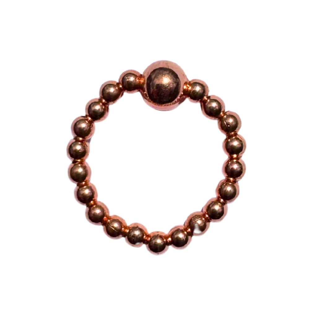Solid Copper Stretch Ring