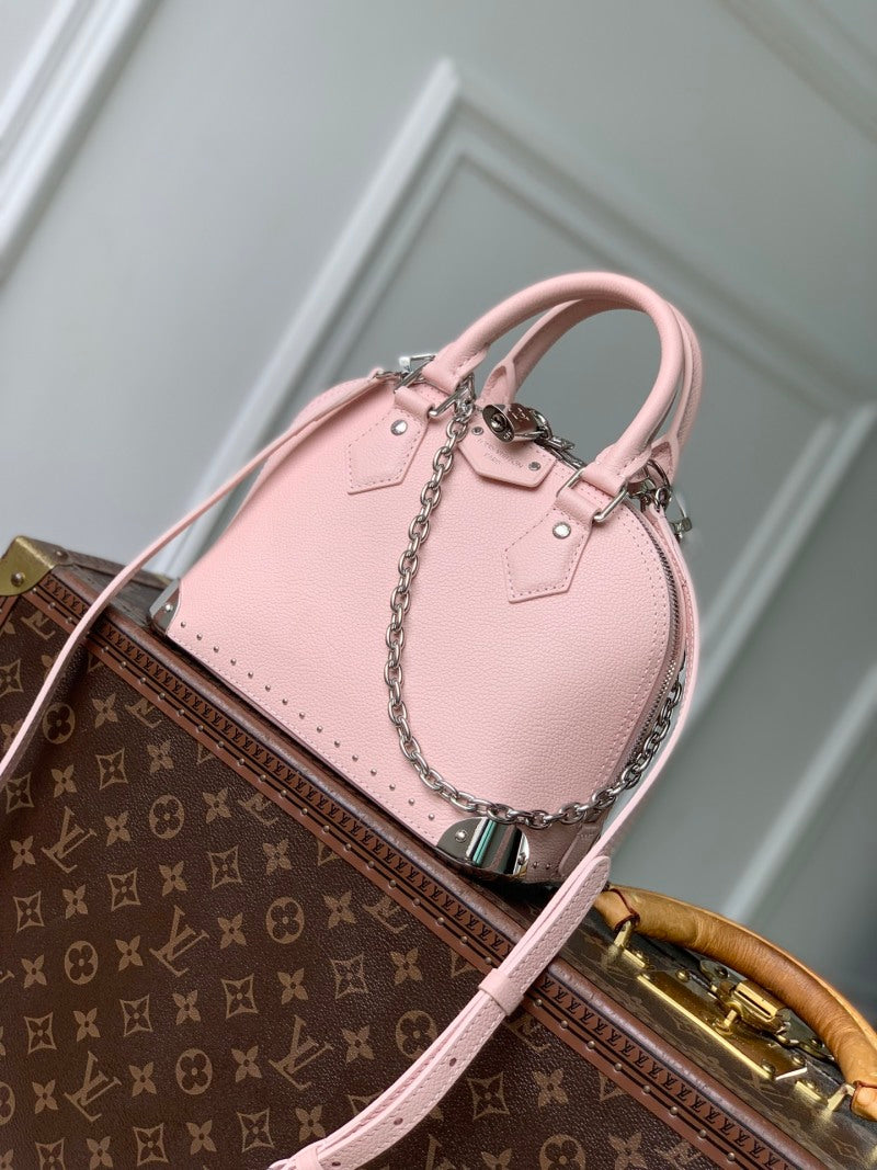 Pink Alma Trunk BB Handbag