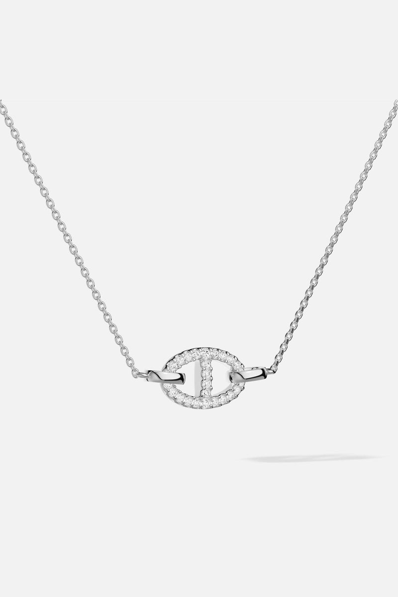 Marine Necklace Ocean Wave Pendant