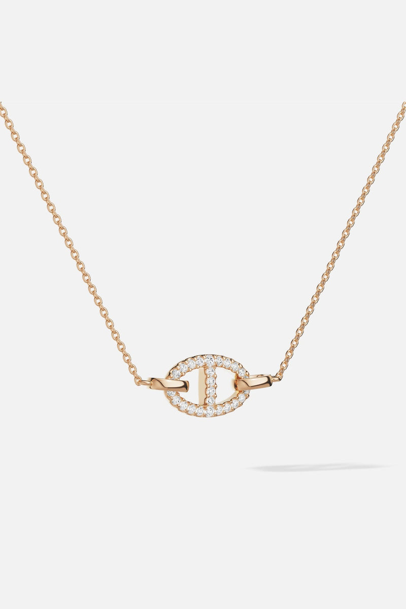 Marine Necklace Ocean Wave Pendant
