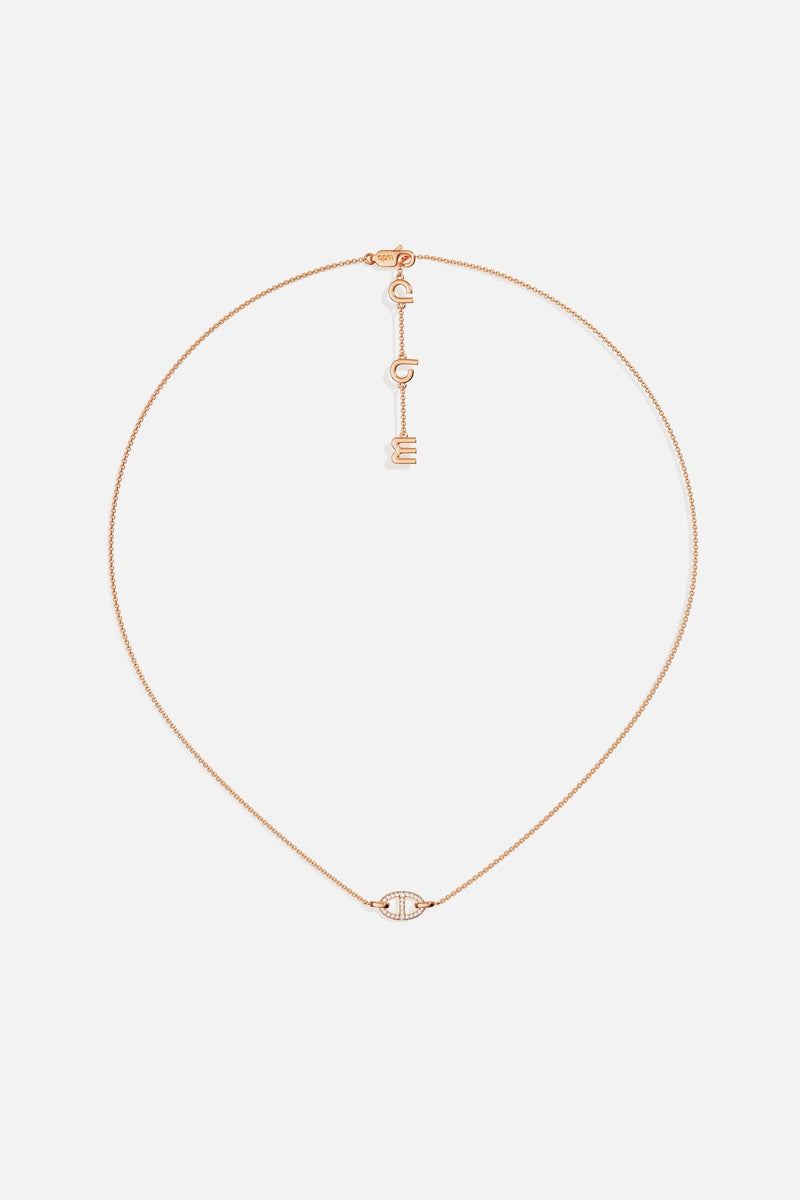 Marine Necklace Ocean Wave Pendant